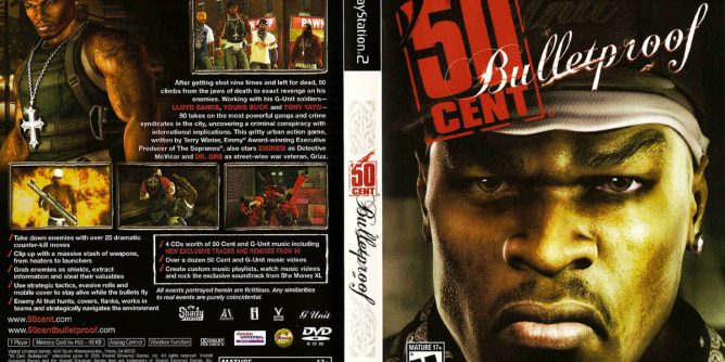 50 Cent – Bulletproof (AU) PS2 ISO