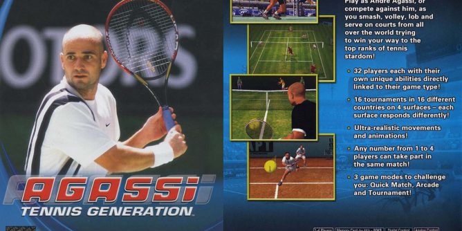 Agassi Tennis Generation (USA) PS2 ISO