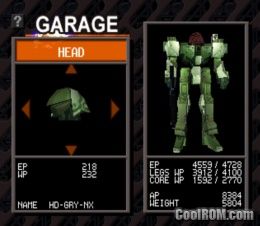 Armored Core – Project Phantasma (JP) (v1.1) PS1 ISO Armored Core – Project Phantasma (JP) (v1.1) PS1 ISO