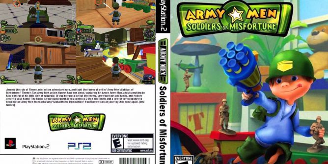 Army Men – Soldiers of Misfortune (USA) (En Fr De Es It) PS2 ISO