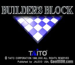 Builder’s Block (USA) PS1 ISO