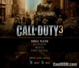 Call of Duty 3 (EU) (Fr Es It) PS2 ISO