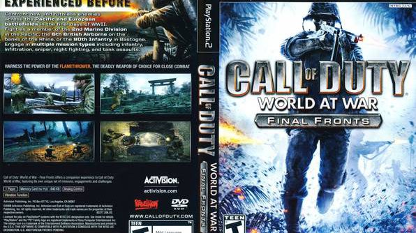 Call of Duty – World at War – Final Fronts (USA) (En Fr) PS2 ISO