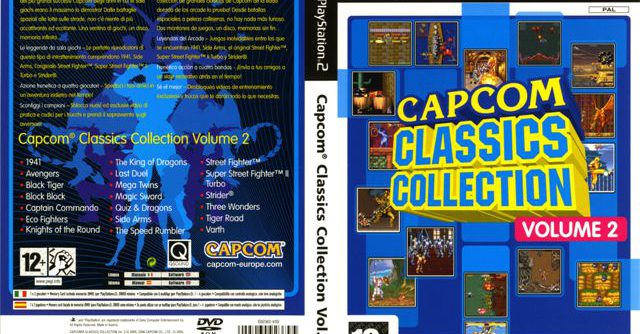 Capcom Classics Collection Vol. 2 (EU) PS2 ISO