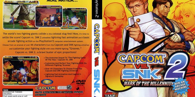 Capcom vs. SNK 2 – Mark of the Millennium 2001 (USA) PS2 ISO Capcom vs. SNK 2 – Mark of the Millennium 2001 (USA) PS2 ISO