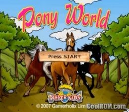 Clever Kids – Pony World (EU) (En Fr De Es It Pt) PS2 ISO Clever Kids – Pony World (EU) (En Fr De Es It Pt) PS2 ISO