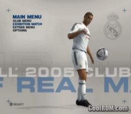 Club Football 2005 – Real Madrid (EU) (En Fr De Es It) PS2 ISO Club Football 2005 – Real Madrid (EU) (En Fr De Es It) PS2 ISO