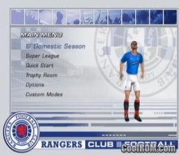 Club Football – Rangers FC (EU) PS2 ISO