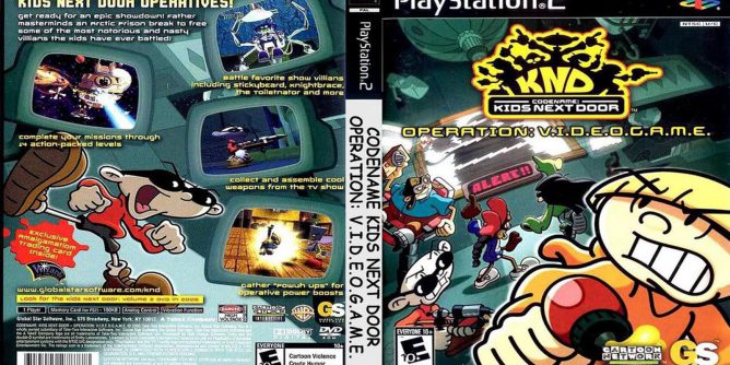 Codename – Kids Next Door – Operation – V.I.D.E.O.G.A.M.E. (USA) PS2 ISO