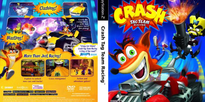 Crash Tag Team Racing (USA) PS2 ISO