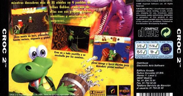 Croc 2 (E) [SLES-02088] PS1 ISO
