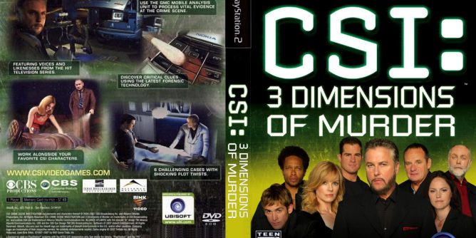 CSI – Crime Scene Investigation – 3 Dimensions of Murder (USA) (En Fr Es) PS2 ISO