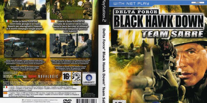 Delta Force – Black Hawk Down – Team Sabre (EU) (En Fr De Es It) PS2 ISO Delta Force – Black Hawk Down – Team Sabre (EU) (En Fr De Es It) PS2 ISO