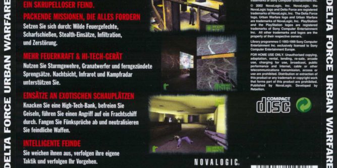 Delta Force – Urban Warfare (G) [SLES-03919] PS1 ISO