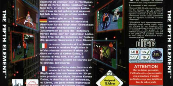 Fifth Element  The (E) [SCES-01285] PS1 ISO