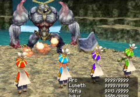 Final Fantasy III USA PSN PSP ISO Final Fantasy III USA PSN PSP ISO