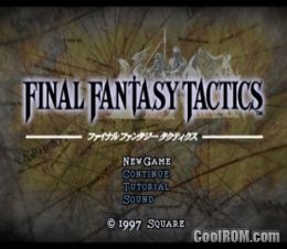 Final Fantasy Tactics (J) (v1.0) [SLPS-00770] PS1 ISO