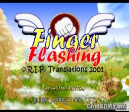 Finger Flashing (JP) [En by RIP v1.0] PS1 ISO