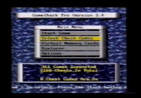 GameShark CDX Version 3.3 (USA) (Unl) PS1 ISO