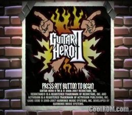 Guitar Hero II (EU  AU) (En Fr De Es It) PS2 ISO