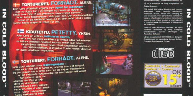 In Cold Blood (E) (Disc 1) [SCES-02149] PS1 ISO