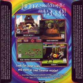 Interactive CD Sampler Pack Volume 3.5 (USA) (SCUS-94177) PS1 ISO
