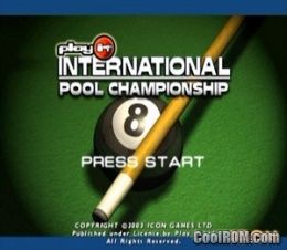 International Pool Championship (EU) (En Fr De Es It) PS2 ISO