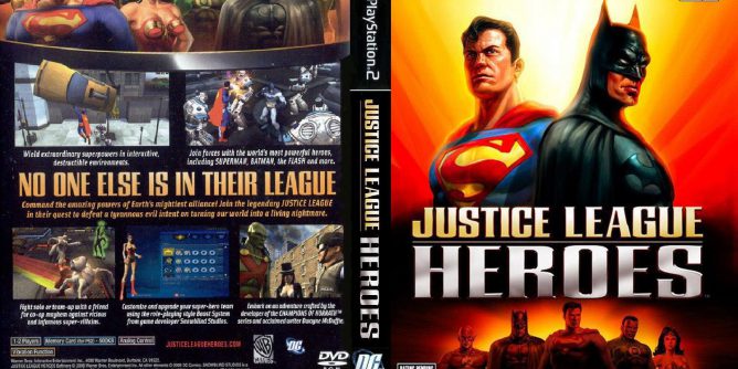 Justice League Heroes (USA) PS2 ISO