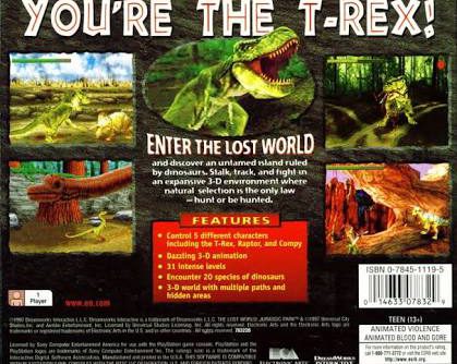 Lost World  The – Jurassic Park – Special Edition (USA) PS1 ISO