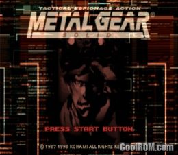 Metal Gear Solid (USA) (Disc 2) (v1.1) PS1 ISO Metal Gear Solid (USA) (Disc 2) (v1.1) PS1 ISO