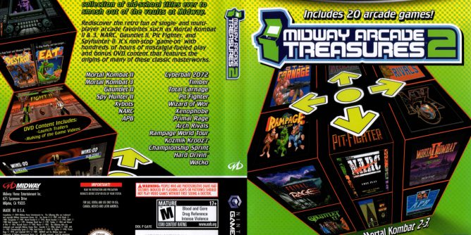 Midway Arcade Treasures 2 (EU) PS2 ISO