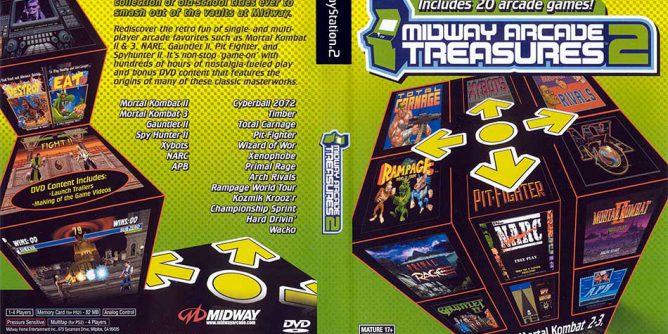 Midway Arcade Treasures 2 (USA) PS2 ISO