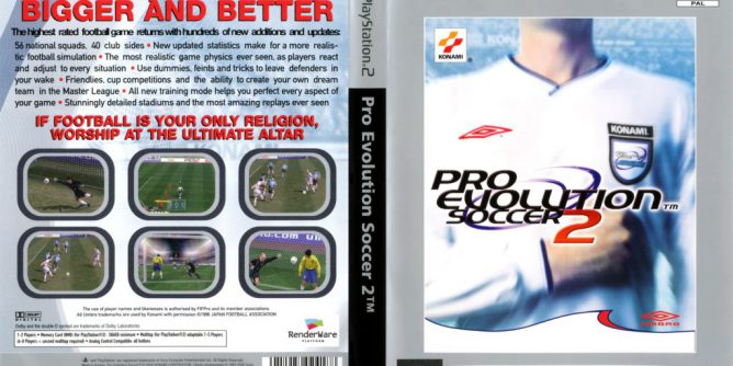 Pro Evolution Soccer 2 (EU) (En Fr De Es It) PS2 ISO
