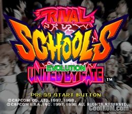 Rival Schools – United by Fate (USA) (Disc 2) (Evolution Disc) PS1 ISO Rival Schools – United by Fate (USA) (Disc 2) (Evolution Disc) PS1 ISO