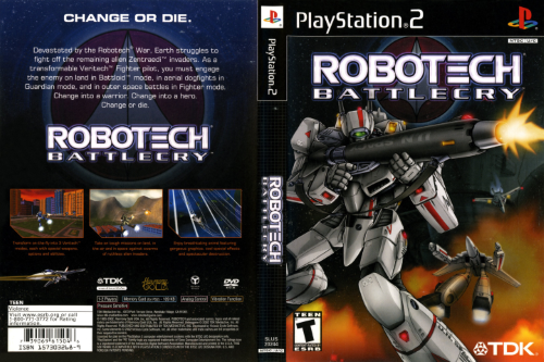 Robotech – Battlecry (USA) PS2 ISO Robotech – Battlecry (USA) PS2 ISO