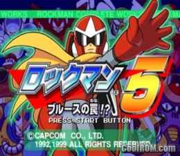 Rockman 5 – Blues no Wana! (JP) PS1 ISO Rockman 5 – Blues no Wana! (JP) PS1 ISO