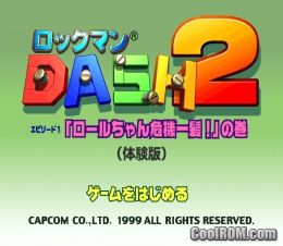 Rockman Dash 2 – Episode 1 – ‘Roll-chan Kikiippatsu!’ no Maki (JP) (Demo) PS1 ISO