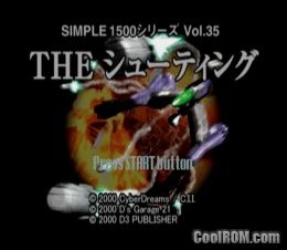 Simple 1500 Series Vol.035 – The Shooting (JP) [SLPS-02910] PS1 ISO