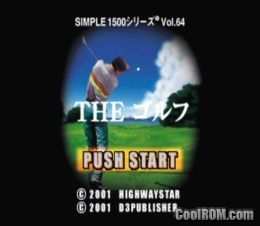 Simple 1500 Series Vol. 65 – The Golf (JP) PS1 ISO