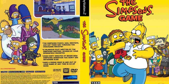 Simpsons Game The (USA) PS2 ISO Simpsons Game The (USA) PS2 ISO