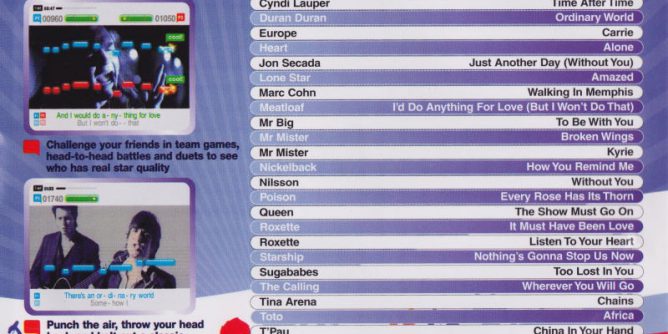 SingStar Rock Ballads (EU) PS2 ISO