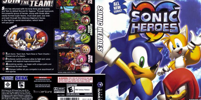 Sonic Heroes (EU) (En Fr De Es It) PS2 ISO