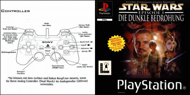 Star Wars – Episode I – Die Dunkle Bedrohung (G) [SLES-02036] PS1 ISO
