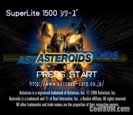 SuperLite 1500 Series – Asteroids (JP) PS1 ISO