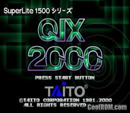 SuperLite 1500 Series – Qix 2000 (JP) PS1 ISO