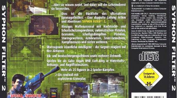 Syphon Filter 2 (G) (Disc 1) [SCES-02287] PS1 ISO
