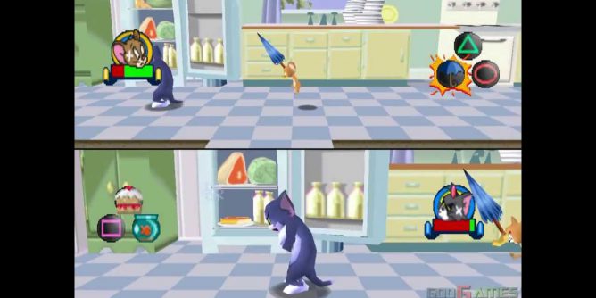 Tom and Jerry in House Trap (USA) PS1 ISO