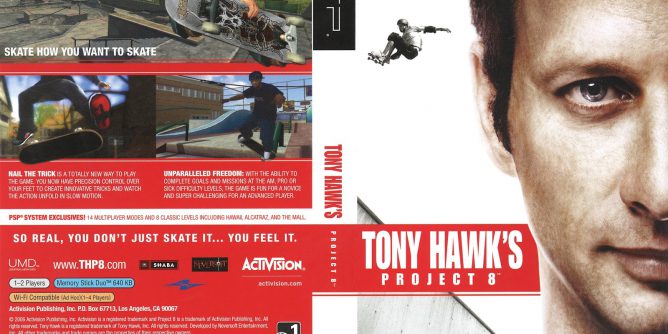 Tony Hawks Project 8 EUR PSP ISO