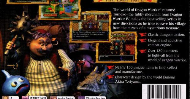 World of Dragon Warrior – Torneko – The Last Hope (USA) PS1 ISO