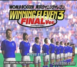 World Soccer Jikkyou Winning Eleven 3 – World Cup France ’98 (JP) (v1.0) PS1 ISO World Soccer Jikkyou Winning Eleven 3 – World Cup France ’98 (JP) (v1.0) PS1 ISO